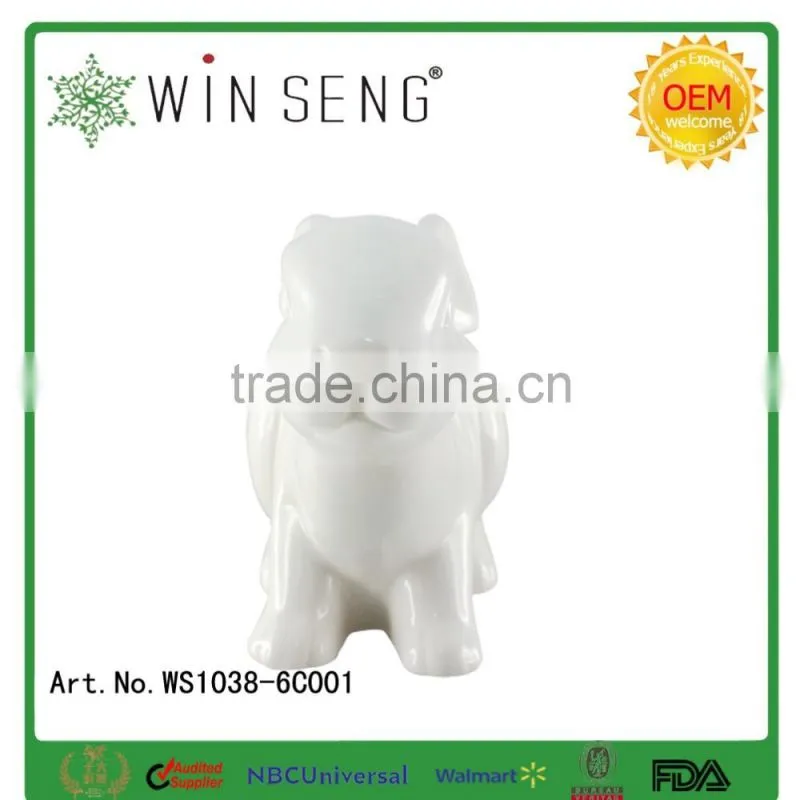 newest and high quality of the ceramic home decoration with the rabbit design for