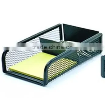 Metal Mesh Office Desk Clip Memo Holder