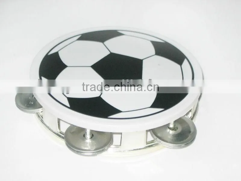 Hot Sell Eco-friendly Plastic Baby Timbrel Carton toy musical instrument,timbrel,instrument music