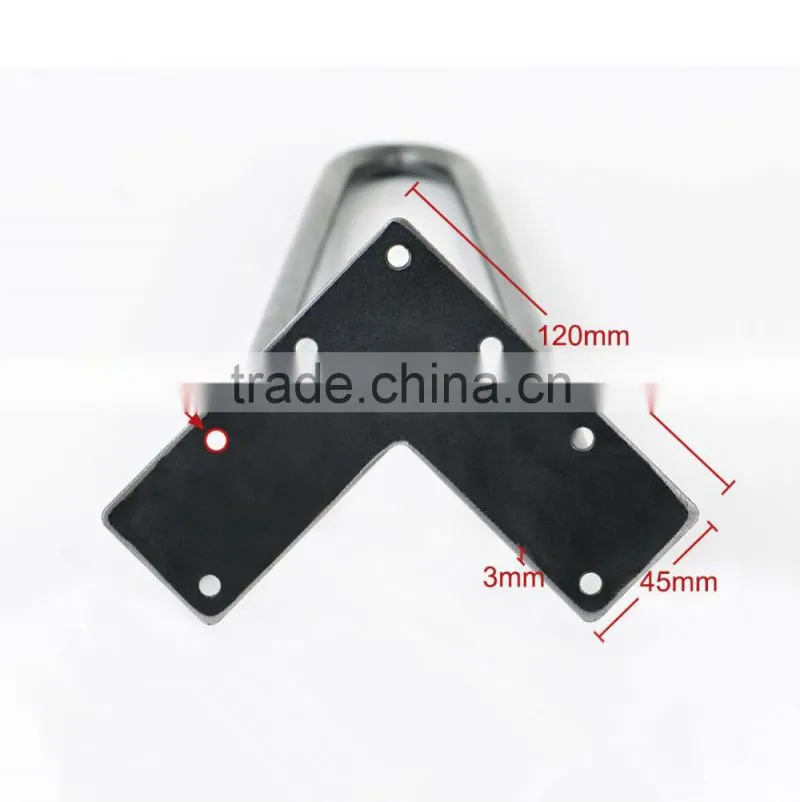 Furniture Accessory 28 inch 2 Rod Solid Steel Hairpin Table Legs