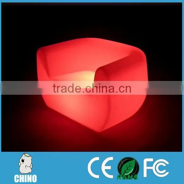 Glowing Nightclub ourdoor Chair LED Bar Furniture