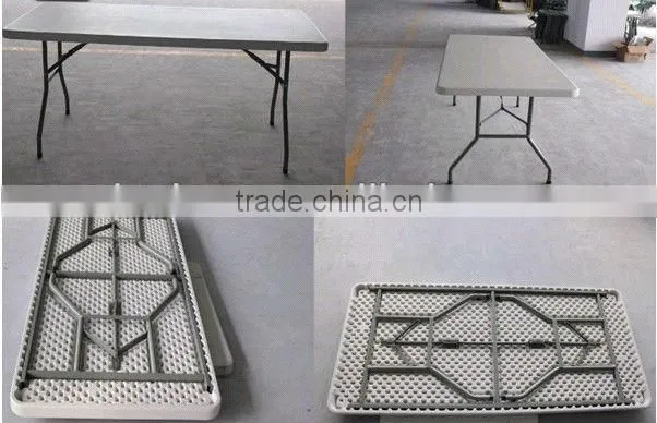 Blowing mold Steel-PE foldable beer pong table