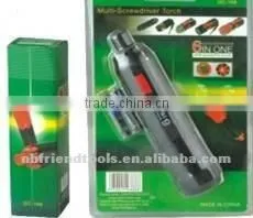 Electric Torch with Screwdriver