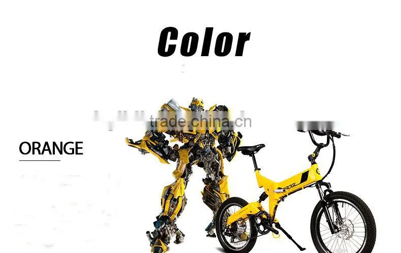 20 inch electric mountain folding bicycle made in Zhejiang