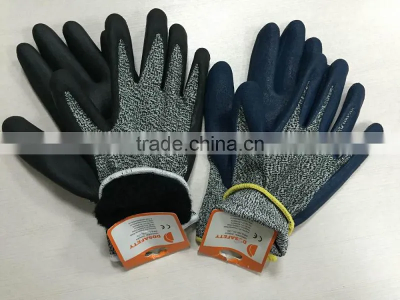 DDSAFETY Stainless Steel Cut Resistant Gloves