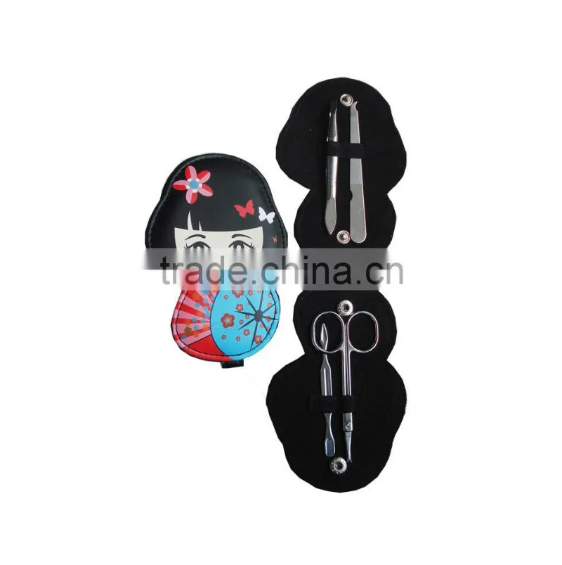 Promotional Gift Cute Pouch 4pcs Mini Manicure Set