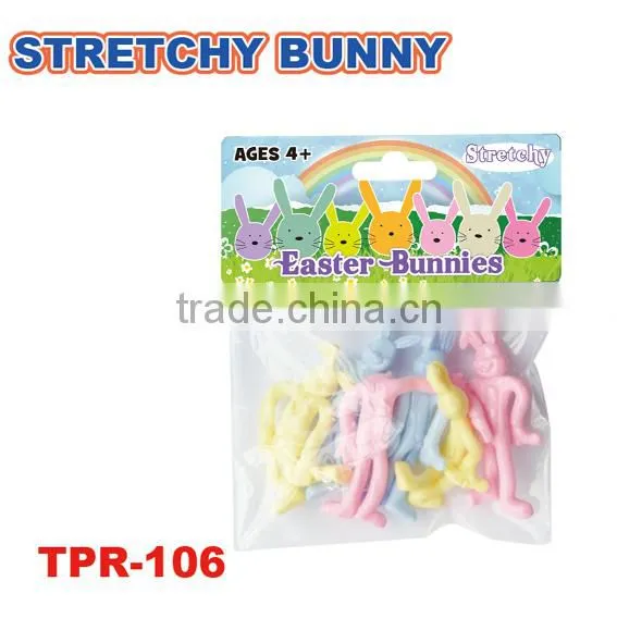 Promotional Soft Stretchy Bunny Toys for Kids