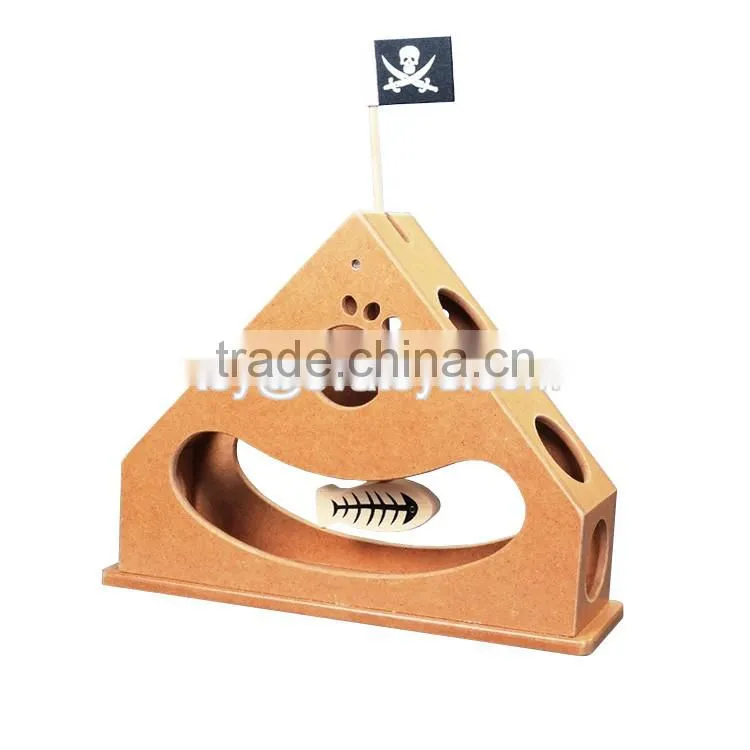 Best sale pet interactive fun IQ wooden puppy toys W06F039