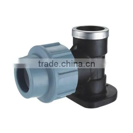 PP COMPRESSION FITTING TEE