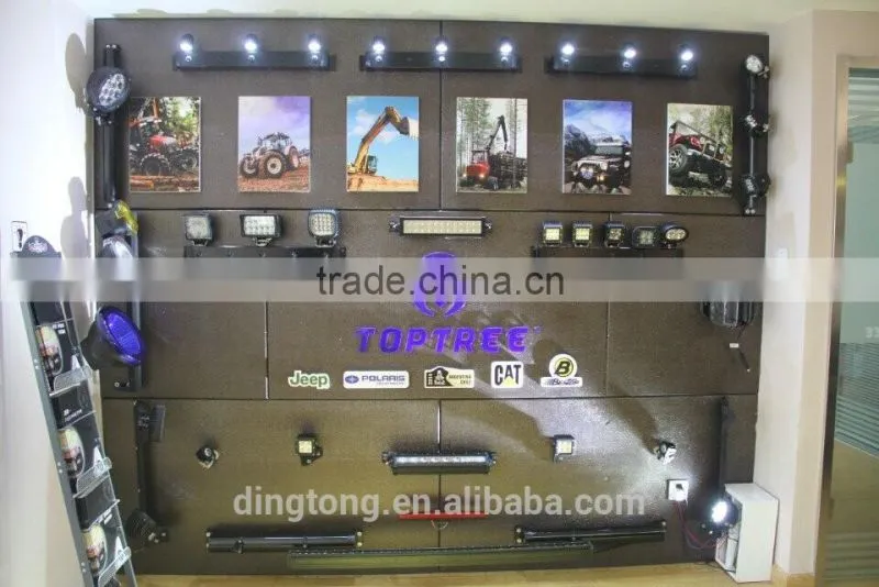 hotsale 50inch 288w spot flood combo beam curved led bar 50 inch