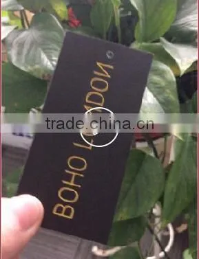 Customized jeans hang tags swing tags with high quality
