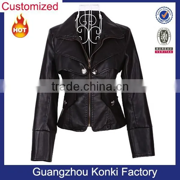 wholesale yellow color winter jacket women model