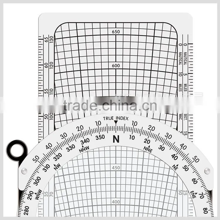 CYA Brand metal flight computer Aviation plotter E6B for pilot training #E6B-M
