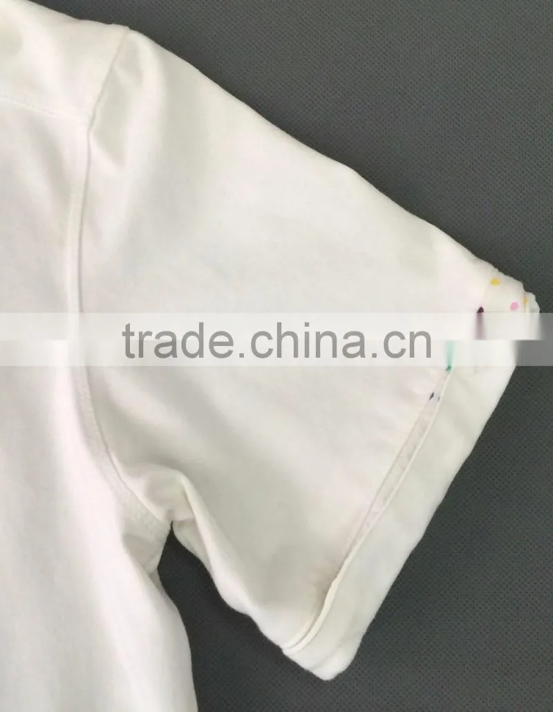 Popular 100% cotton polo shirt with colorful design cheap polo shirt