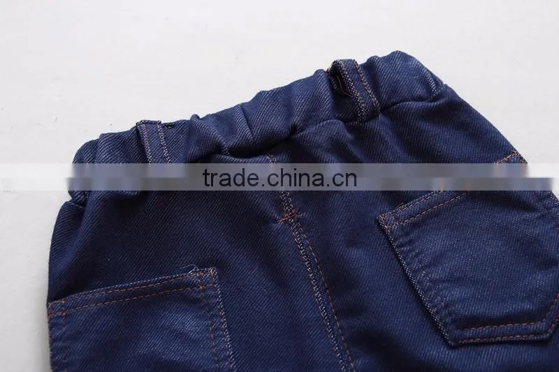 customize fashion kids boys fake oxford stretch pants