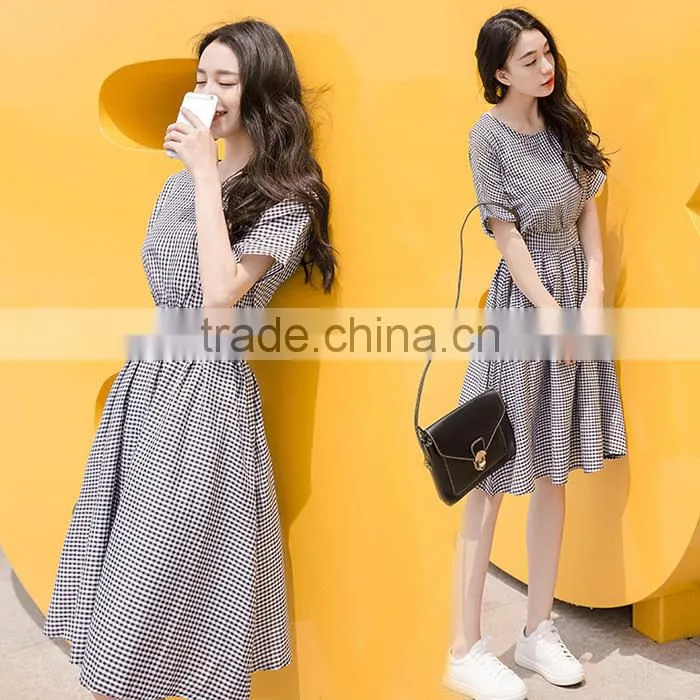 2017 The New Party Clothing Morden Women Dress With Short Sleevess