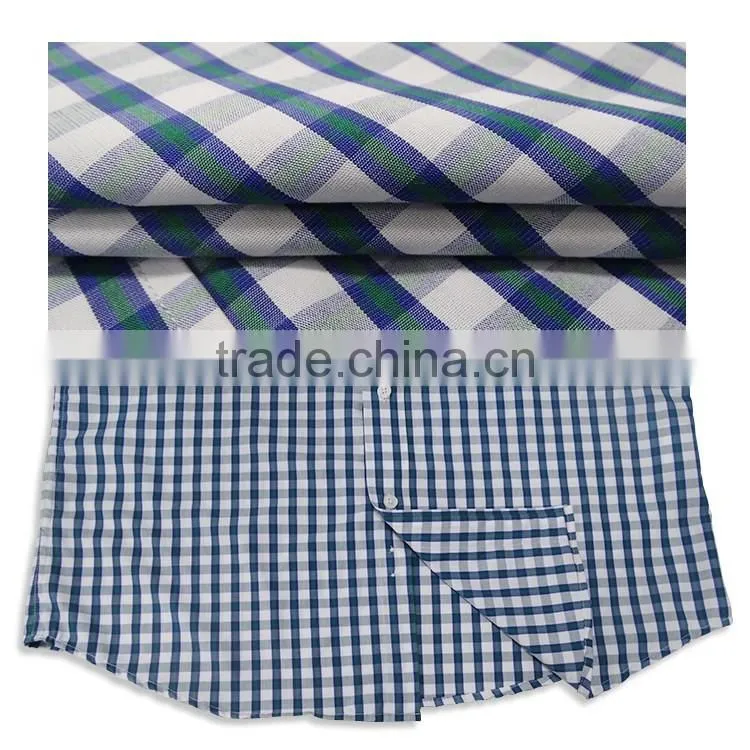 Pure cotton plaid t shirts for men fancy t shirt wide neck men
