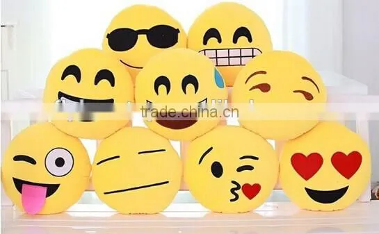 2015 Popular Custom Emoji plush keychain soft stuffed keyring OEM keychain