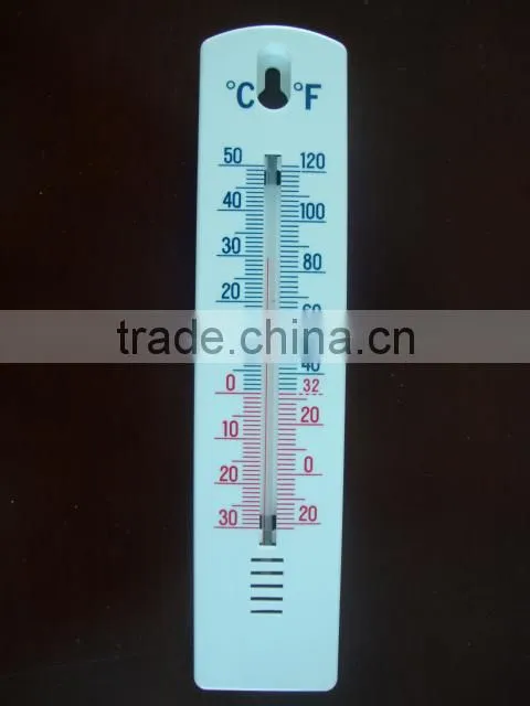 household double metal thermometer
