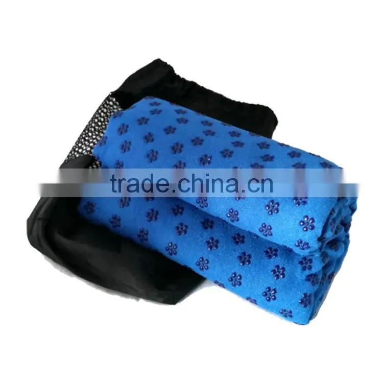 Yoga mat towel private label eco-friendly quick dry microfiber towel