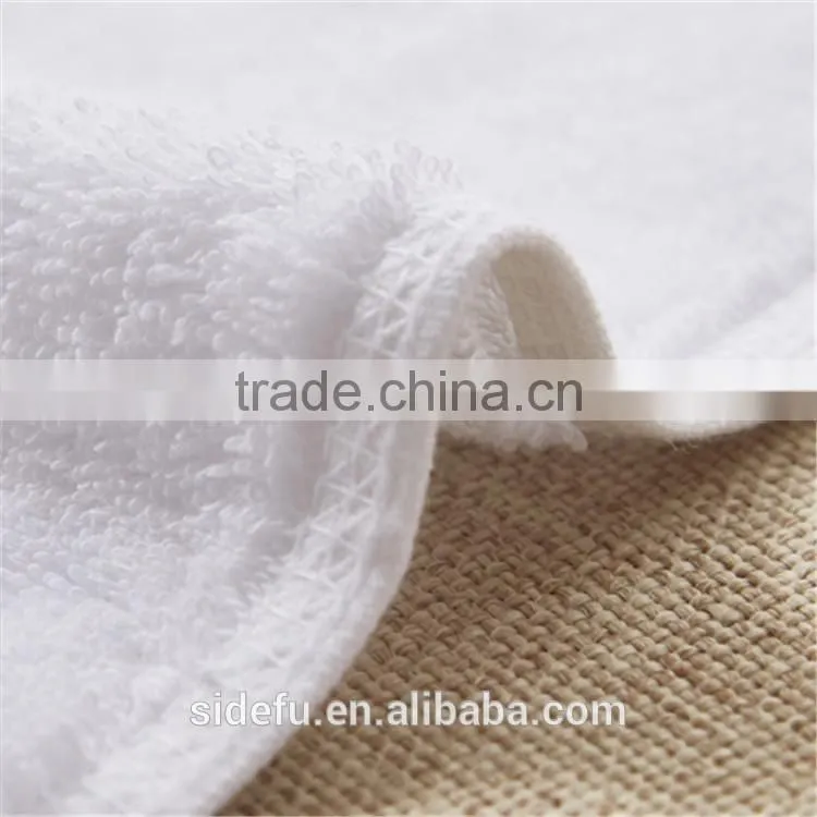 Wholesale Customized 100% Cotton White Plain Hotel Towel