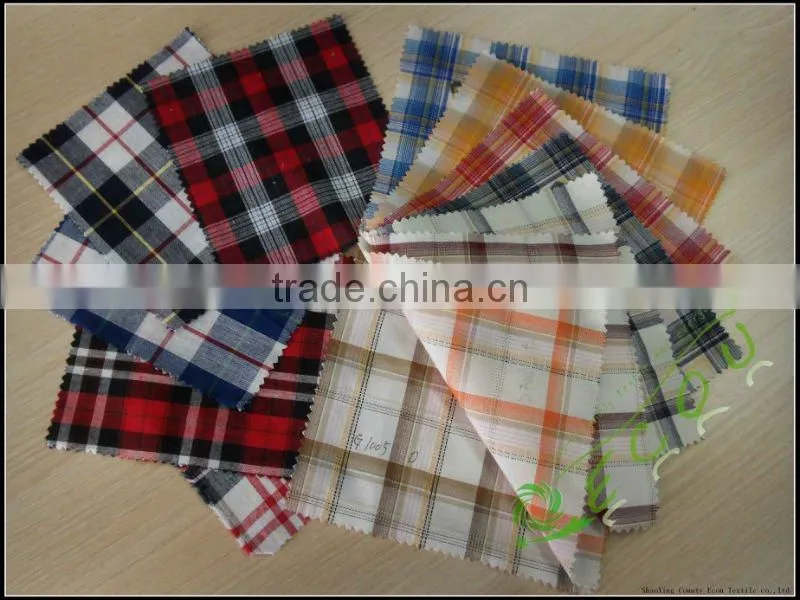 Shrink-Resistant cotton yarn dyed fabric