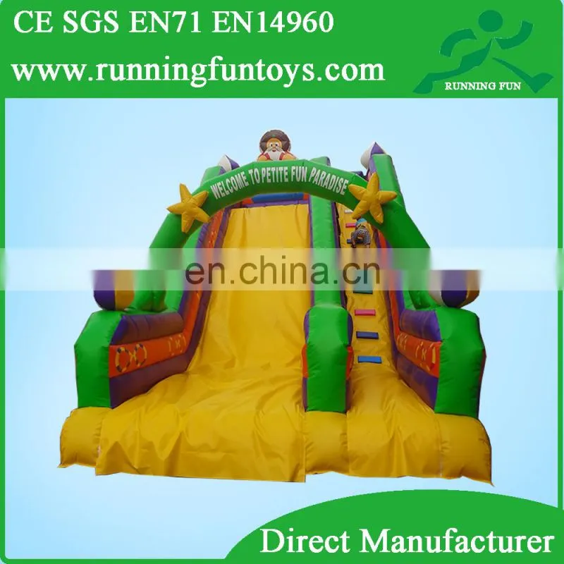 inflatable sports slide,inflatable sliding board, inflatable slip slide for sale RF70
