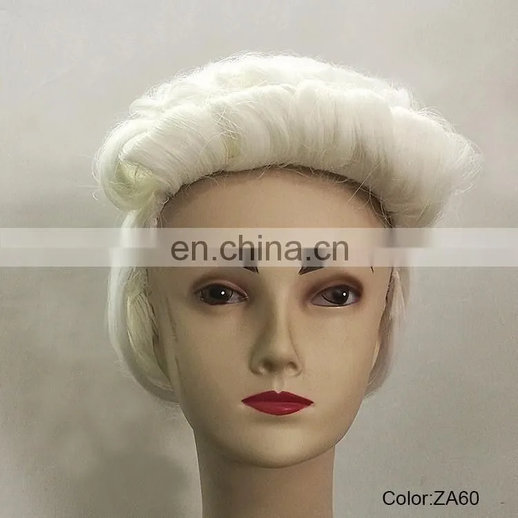 Party wigs Baroque period Noble gentleman wigs MW-004