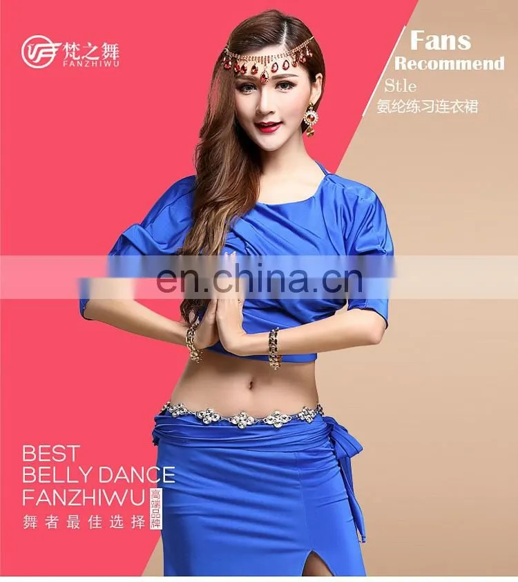 T-5117 High Spandex performance belly dance costume suit