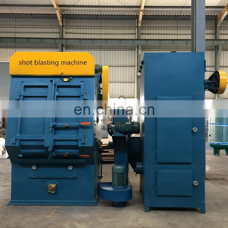 Steel pipe cleaning equipment automatic small sand blasting machine for sale