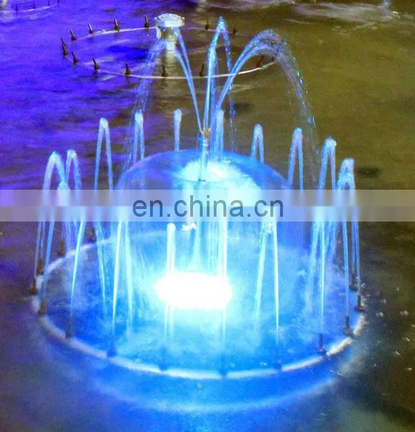 Fountain pond multilayer colorful mini music dancing fountains