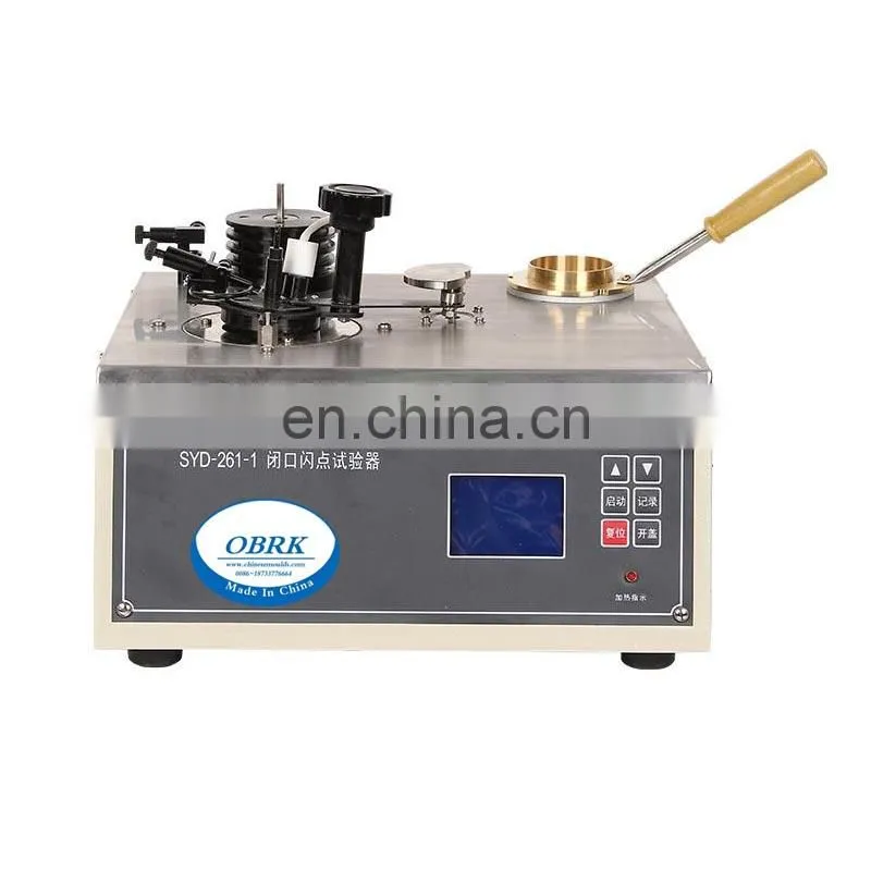Automatic closed cup flash point tester/apparatus/test instrument
