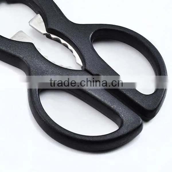 Easy Grip Soft Grip Kitchen Scissor - Black/blue (set Of 3