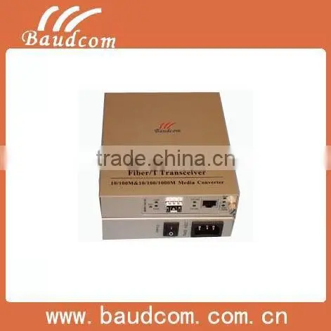 1000M standalone Managed fiber optic media converter