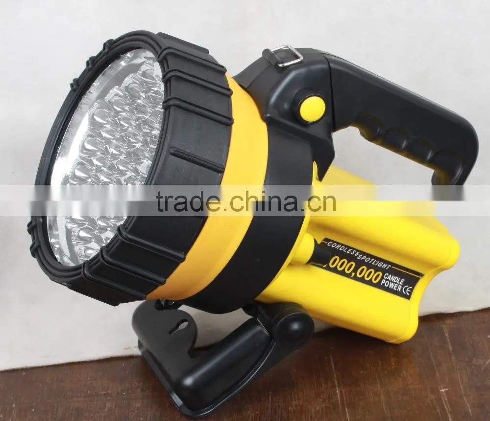 made in China handheld rechargeable led spotlight