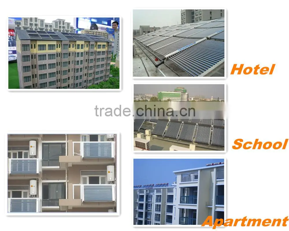 Hot sale compact heat pipe solar heater collector