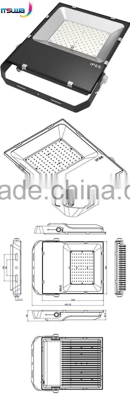 Rechargeable led floodlight high lumens 10w waterproof floodlight