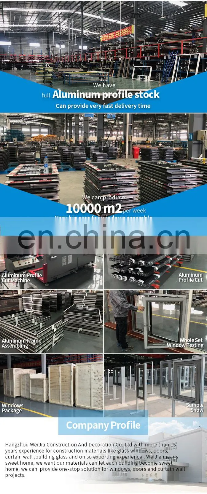 china aluminum door for external price aluminium bi-folding glass door