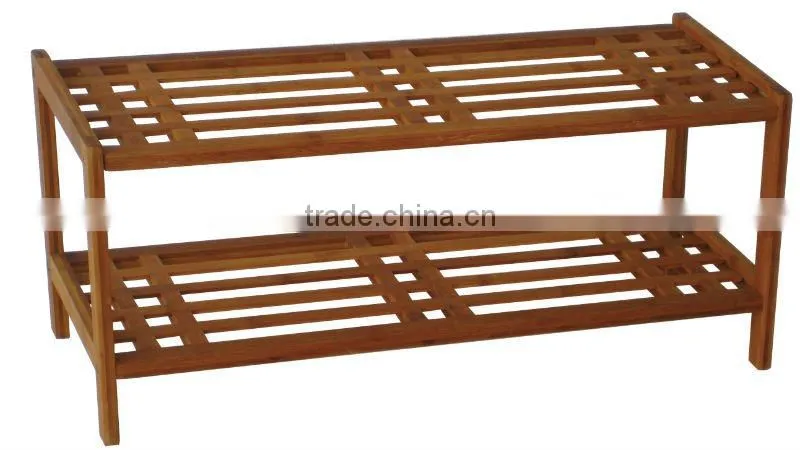 Solid Bamboo shoes rack