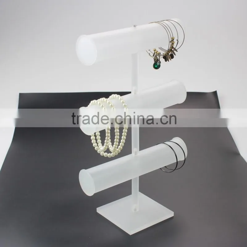 3 Layer acrylic bangle stand, bangle holder wholesale