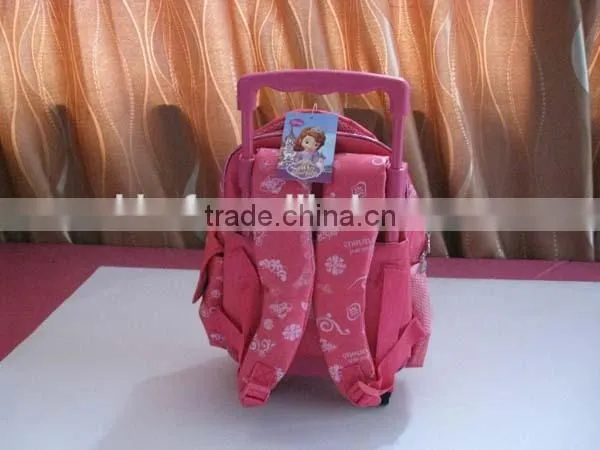 Kids colorful wheeled luggage