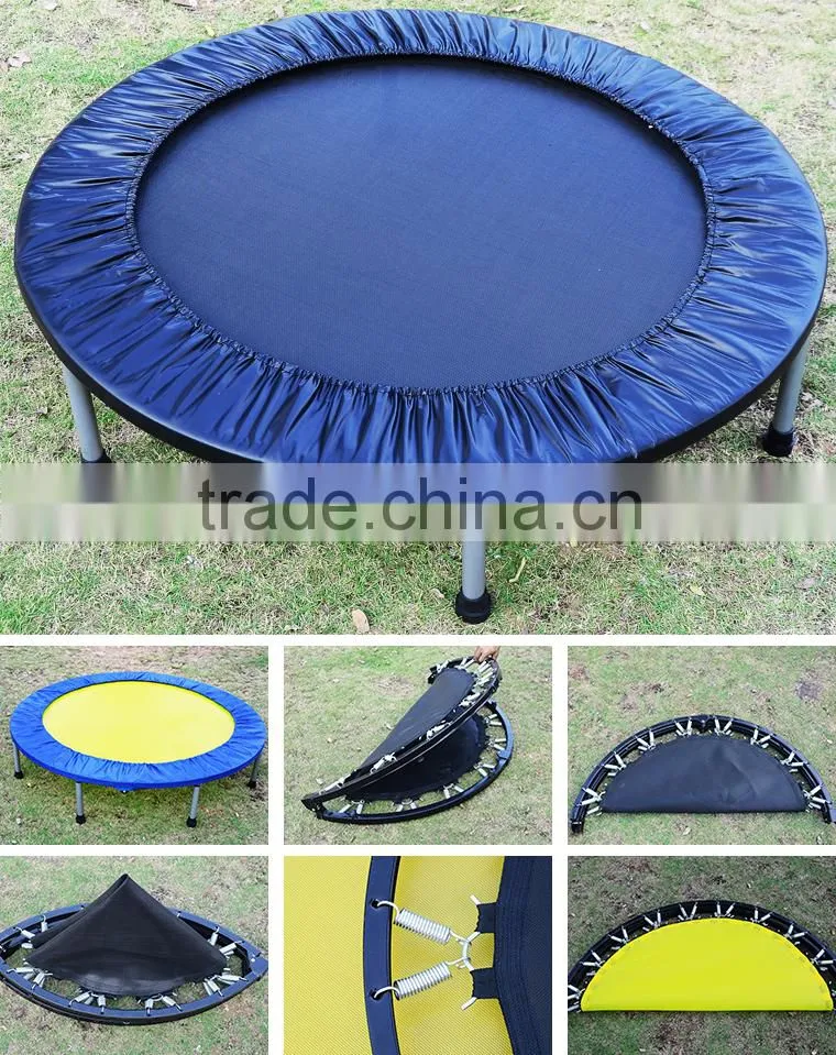 The most popular new design useful type outdoor interesting mini folded trampoline