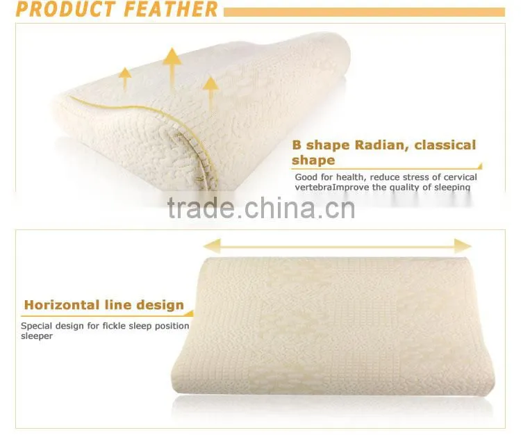 latex pillow, polyester pillow, message pillow