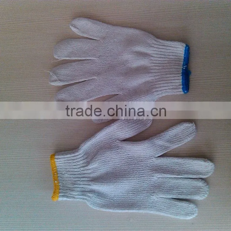 factory gloves industrial safety knitted cotton gloves