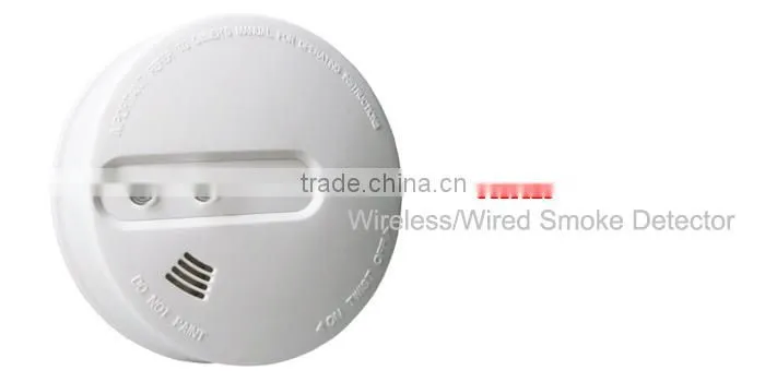 Alarm security systems wireless smoke detectors or smoke alarm