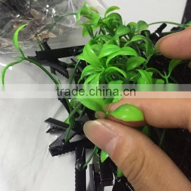 Hot sale growing grass hair doll green plant flower hair pin jewelry
