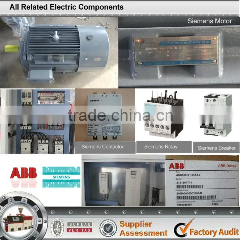 PVC Fiber Braided Pipe Extrusion Line PVC Fiber Pipe Machine