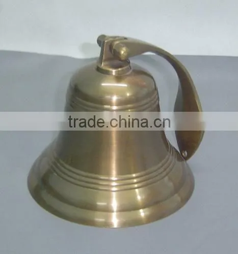 Brass Nautical Bell Wall Hanging