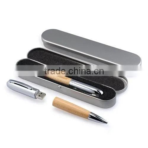 Engrave wooden pen usb sticks 16gb