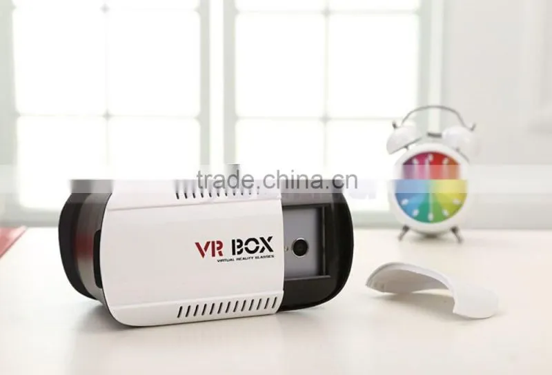 3D VR Virtual Reality Box Headset 3D Movie Game Glasses Adjust Cardboard VR BOX Case For 3.5~6.0" Smartphones
